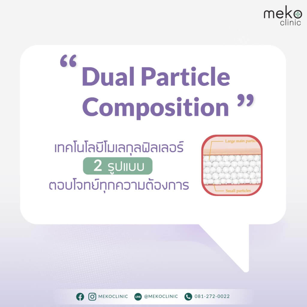 Dual Particle Composition เทคโนโลยีโมเลกุลฟิลเลอร์